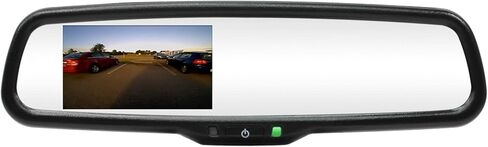 Rostra 250-8240 4.3" LCD Rearview Mirror with Two Video inputs & Quick-Touch in Kuwait
