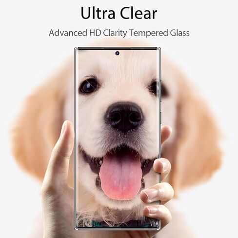 Cutebe 3 Pack Screen Protector for S23 Ultra,Tempered Glass,Touch Sensitive and Case Friendly for Galaxy S23 Ultra in Saudi Arabia