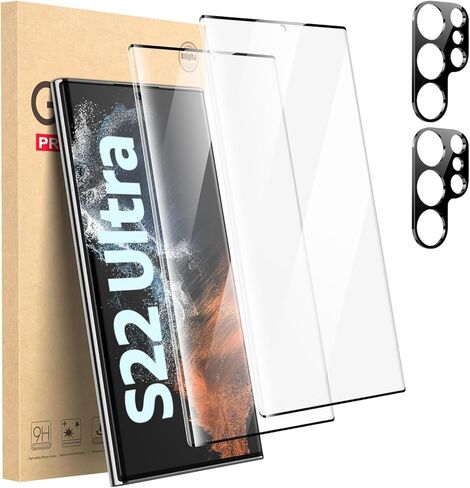 Cutebe 3 Pack Screen Protector for S23 Ultra,Tempered Glass,Touch Sensitive and Case Friendly for Galaxy S23 Ultra in Saudi Arabia