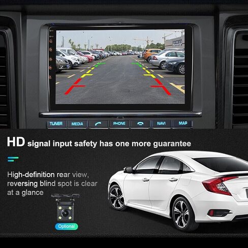 Android 13 Car Stereo for Hyundai Elantra 2007 2008 2009 2010, 9" Touch Screen Radio Wireless with CarPlay & Android Auto, 2GB + 32GB, GPS Navigation WiFi Bluetooth SWC AHD Backup Camera in Saudi Arabia