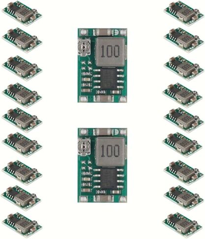 20Pcs Mini 360 3A DC-DC Power Step-Down Module Synchronous Rectification Step-Down 4.75V-23V to 1.0V-17V for RC in Kuwait