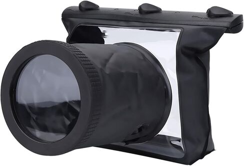 حقيبة Keenso HD للإسكان تحت الماء لكاميرا SLR DSLR، تصميم عدسة شفافة للغوص والسباحة in Kuwait