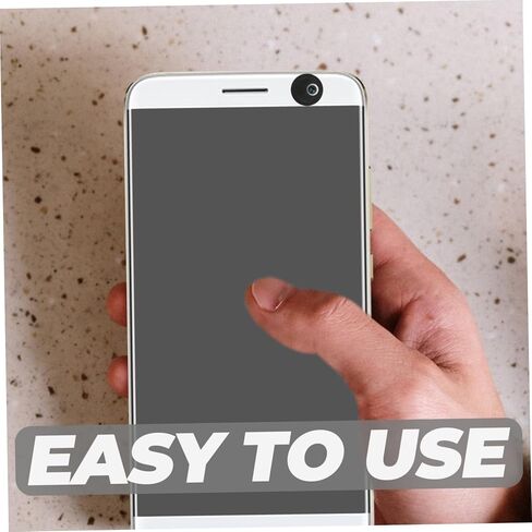 Artibetter Sliding Webcam Privacy Cover for Phones 3pcs Adjustable Camera Lens Covers Compatible Smartphones Easy to Use Black in Saudi Arabia
