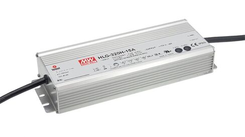 مين ويل HLG-320H-48 تبديل مصدر طاقة LED للسائق، كابل للإدخال والإخراج، 48 فولت، 6700 مللي أمبير، 321 وات in Saudi Arabia