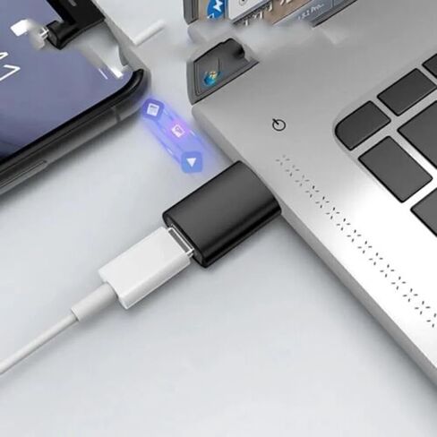 محول USB C إلى USB (6 حزم)، USB3.0 Gen 2 بسرعة 5 جيجابت في الثانية يناسب جنبًا إلى جنب، محول من النوع C ذكر إلى 3.2 أنثى متوافق مع أجهزة iPhone 17 16 Pro Max/iPad/iMac/MacBook Pro وThunderbolt 4/3 in Kuwait