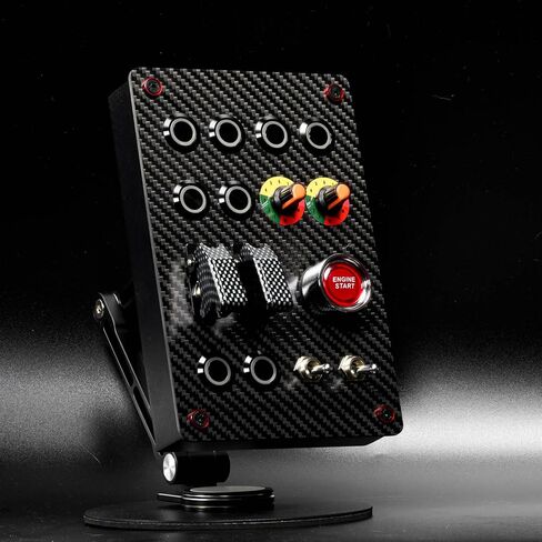Obokidlyamor-BOX-V6 Classic ATS/ETS2 Button Box;Multi-function Simulator Central Control Box for Fanatec Thrustmaster T300RS T500 For Logitech G923 G920 G29; For MOZA R5 PXN V10 American Truck in Saudi Arabia