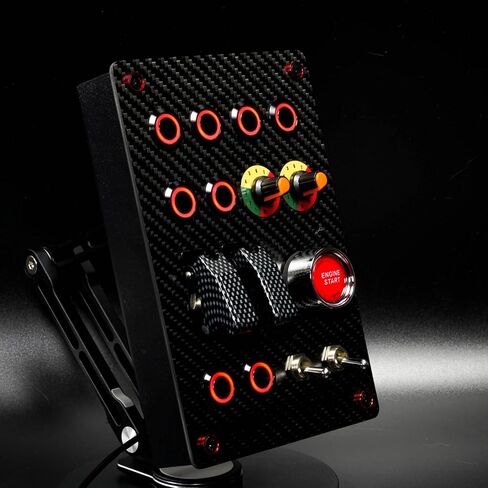 Obokidlyamor-BOX-V6 Classic ATS/ETS2 Button Box;Multi-function Simulator Central Control Box for Fanatec Thrustmaster T300RS T500 For Logitech G923 G920 G29; For MOZA R5 PXN V10 American Truck in Saudi Arabia