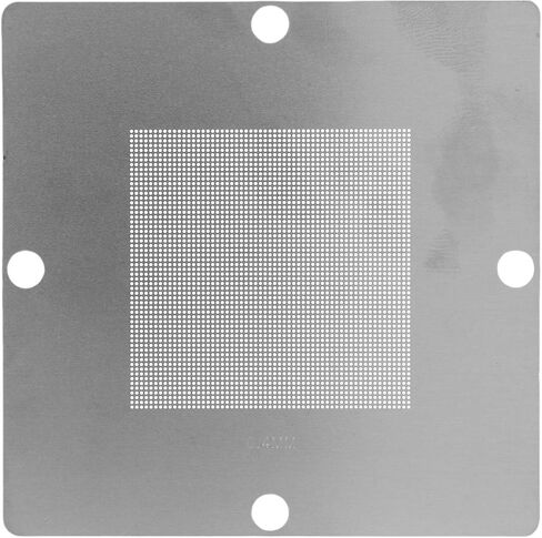 BGA Reballing Stencils 9Pcs Rework Station Stainless Steel CPU Repair Tools Universal Template in Kuwait