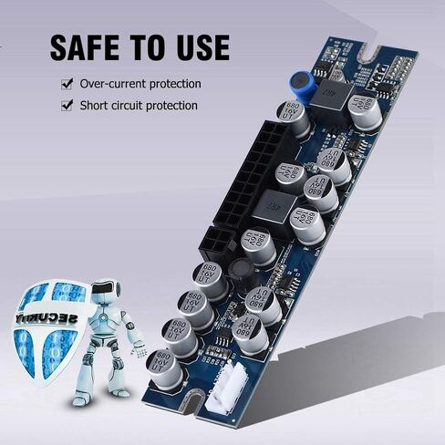 وحدة إمداد طاقة احترافية للكمبيوتر الشخصي، وحدة إمداد طاقة للكمبيوتر الشخصي PSU DC 12 فولت 300 وات وحدة إمداد طاقة للكمبيوتر مع توصيل 24 سنًا/كابل AUX/SATA مناسب لحقيبة Mini-ITX و1U in Kuwait