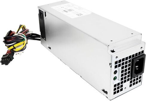 LXun ترقية DPS-600EM-00 مصدر طاقة 600 واط متوافق مع Dell Inspiron 3650 3656 لـ Optiplex 3040 5040 7040 XPS يستبدل مصدر الطاقة HU240AM-00 AC240EM-00 L180ES-00 【8Pin+4Pin+(8/6+2Pin)+8Pin】 in Kuwait