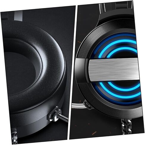 DOITOOL Wired Gaming Headset with Microphone Stereo Over-Ear Headphones for PC and Laptop Noise Cancelling USB Connection for Gamers and Home Use in Saudi Arabia