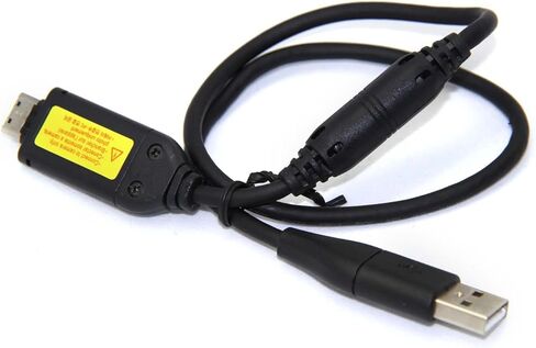 شاحن بطارية MaxLLTo USB + سلك كابل مزامنة البيانات لكاميرا سامسونج WB550 WB210 F in Saudi Arabia