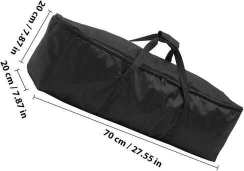 GALPADA Tripod Carrying Case Photography Equipment Storage Bag with Double Zipper Oxford Cloth Portable Organizer for Outdoor Photographers 70x20x20cm in Kuwait