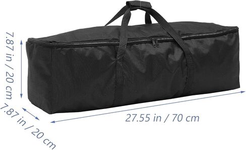 GALPADA Tripod Carrying Case Photography Equipment Storage Bag with Double Zipper Oxford Cloth Portable Organizer for Outdoor Photographers 70x20x20cm in Kuwait