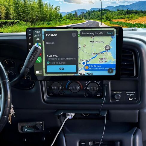 4+64G Car Stereo for Chevrolet Silverado 1500/2500/3500 1999-2006 with 10.1 Inch Touchscreen,Wireless Carplay/Android Auto GPS DSP Bluetooth FM/AM Reverse Camera in Saudi Arabia