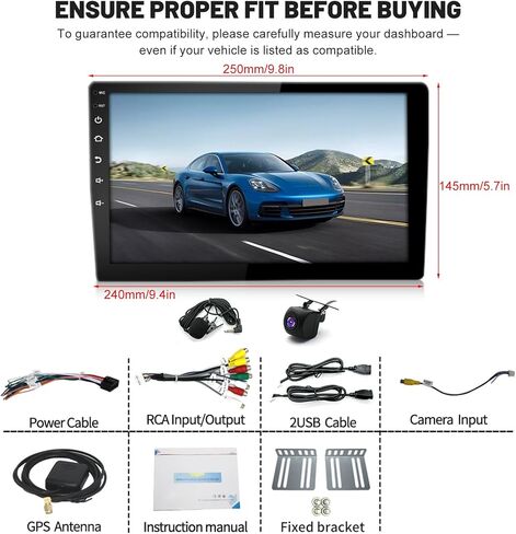 4+64G Car Stereo for Chevrolet Silverado 1500/2500/3500 1999-2006 with 10.1 Inch Touchscreen,Wireless Carplay/Android Auto GPS DSP Bluetooth FM/AM Reverse Camera in Saudi Arabia