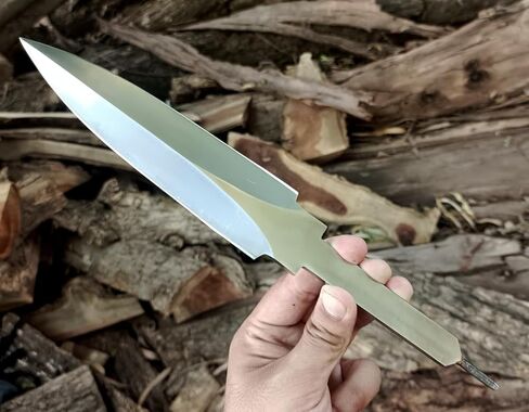 ! شفرة فارغة للسكين صنع مخصص اليدوية شفرة ثابتة فارغة-D2 الصلب الصيد شفرة فارغة سكين Mking سكين شفرة فارغة in Kuwait