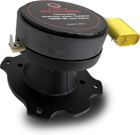 Gravity 2X WZ40TWBK 2400 Watts Maximum Power Handling Warzone Series Heavy Duty Titanium Super Tweeter Loud Speaker 4-Ohms Black Frame -2nd Gen in Kuwait