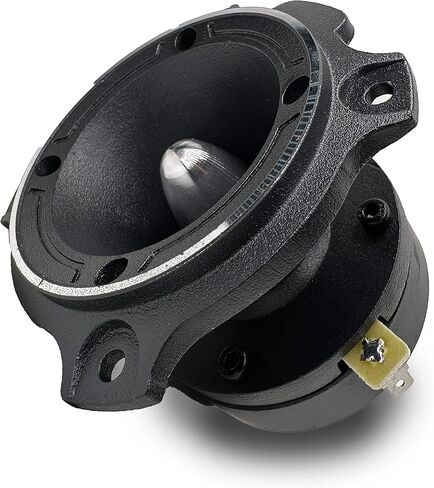 Gravity 2X WZ40TWBK 2400 Watts Maximum Power Handling Warzone Series Heavy Duty Titanium Super Tweeter Loud Speaker 4-Ohms Black Frame -2nd Gen in Kuwait