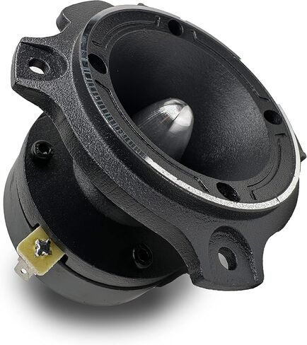 Gravity 2X WZ40TWBK 2400 Watts Maximum Power Handling Warzone Series Heavy Duty Titanium Super Tweeter Loud Speaker 4-Ohms Black Frame -2nd Gen in Kuwait