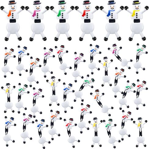 Hanaive 24 Pcs Christmas Sticky Wall Toys Valentine's Day Party Favors Stretchy Climbing Toys Bulk Birthday Favors Climbing Sticky Man for Party, Loot or Prize, Stocking Fillers in Saudi Arabia