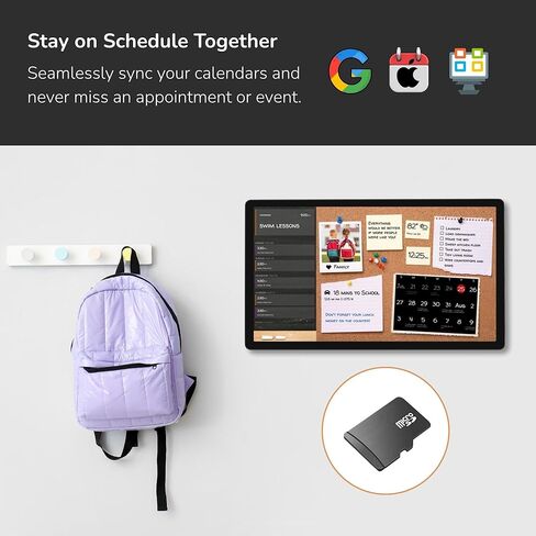 Pre-Loaded DAKboard OS Micro SD Card for Raspberry Pi - DIY Smart Home Display, Shared Family Calendar & Organizer with to-Dos & Digital Photo Frame in Saudi Arabia