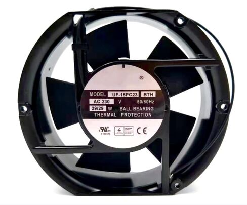 UF-15PC23 BTH AC230V 29/29 واط 50/60 هرتز 172x150x51 ملم مروحة تبريد بسلكين in Kuwait