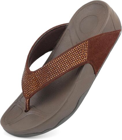 Flip Flops Sandals Women Thong Sonchals Arch Effice Soft Flip Flop Flop Sandal Non Slip Beach Wedge Sandal in Saudi Arabia