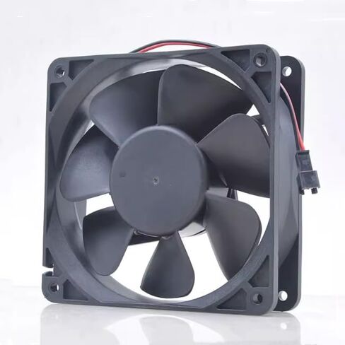 R1238L24BPLB-2B-7 DC 24V 0.18A 120x120x38mm مروحة تبريد بسلكين in Kuwait
