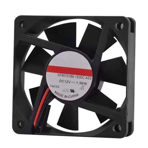 GF60151B6-1E00C-AE9 DC 12V 1.56W 60x60x15mm 2-Wire Cooling Fan in Saudi Arabia