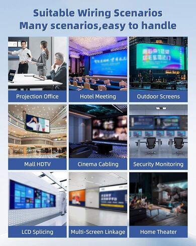 YANBORONSN Micro HDTV ذكر إلى Micro HDTV ذكر 4K@60 هرتز 2.0 كابل مجدول، 18 جيجابت في الثانية من النوع D إلى النوع D كابل للشاشة وجهاز العرض ووسائط البث (0.3M/0.98FT) in Saudi Arabia
