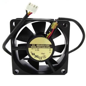 AD0612UB-A76GL DC 12V 0.35A 60x60x25mm 3-Wire Cooling Fan in Kuwait