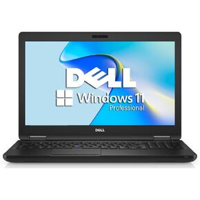 كمبيوتر محمول Dell Latitude 5580 مقاس 15.6 بوصة، الجيل السابع Core i5-7300، ذاكرة الوصول العشوائي 8 جيجابايت، 256 جيجابايت SSD، HDMI، Windows 11 Pro (متجدد) in Kuwait
