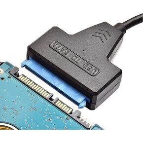 كابل SATA إلى USpB 3.0/2.0/Type-C يصل إلى 6 جيجابت في الثانية لمحرك الأقراص الصلبة SSD الخارجي مقاس 2.5 بوصة SATA 3 22 Pin محول USB إلى Sata III in Kuwait