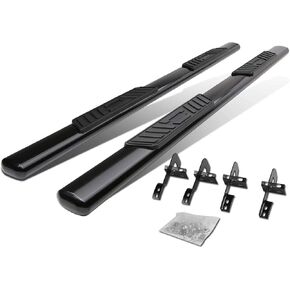 DNA Motoring STEPB-ZTL-8150-525-SS 6 Inches Wide Stainless Steel Side Step Nerf Bar Running Boards Compatible with 2004-2014 F150 Super Cab in Saudi Arabia