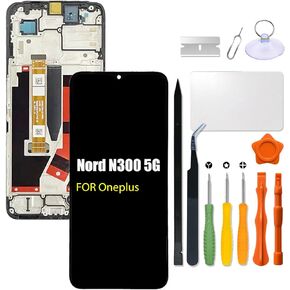 استبدال لشاشة LCD OnePlus Nord N300 5G مع إطار لشاشة OnePlus CPH2389 LCD تعمل باللمس لوحة محول الأرقام مع طقم إصلاح in Kuwait