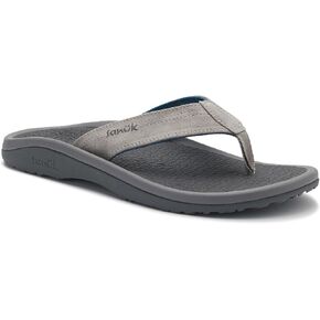 Sanuk On the Rocks Men's Beach Sandals | Flip Flops for Men | Quick Dry Flip-Flop Slides | Supportive & Lightweight | Arch Support Footbed in Saudi Arabia