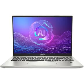 msi Prestige A16 AI+ (2025) 16" UHD+ OLED Business Laptop: AMD Ryzen 9-365, Radeon Graphics, 32GB LPDDR5x, 1TB NVMe SSD, Type-C, WiFi 7, Win 11 Home: Urban Silver A3HMG-207US in Kuwait