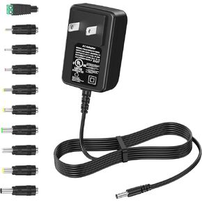 21V 1A 0.8A 0.5A Power Cord with 10 DC Jacks,Perfeidy UL Charger DC in Adapter Power Supply 21Volt 0.9A 0.8A 0.7A 0.5A 0.4A 0.3A 0.1A 1000mA 800mA 700mA 500mA 200mA 100mA in Kuwait