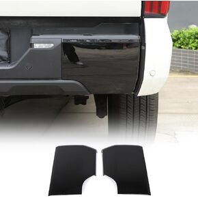 LLKUANG ABS Rear Bumper Guard Trim Panel Cover Compatible with Toyot@ Tundra 2022 2023,Rear Bumper Panel Cover Molding Trim Kit (Bright Silver) in Saudi Arabia