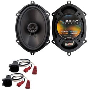 حزمة Harmony Audio Bundle متوافقة مع 2013-2016 Ford F-350 XL HA-R68 حزمة ترقية استبدال مكبر الصوت الجديد للباب الأمامي مع حزام استبدال مكبر الصوت HA-725600 in Kuwait