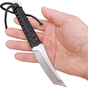 CHENHAN 3.35-inch Fixed Blade Knife with Sheath, Survival Tactical Knife,Hunting Knife with Rope Handle,Good for Camping Hunting and Outdoor in Saudi Arabia