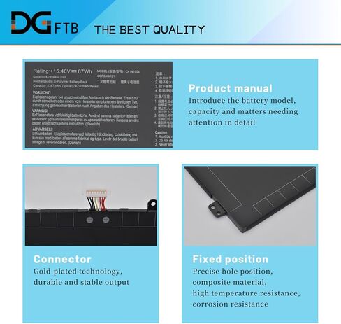 C41N1904 C41N1904-1 67Wh بطارية الكمبيوتر المحمول ل ASUS ZenBook 14 UX425UA UM425IA UX425EA UX425JA 13 BX325JA UX325EA UX325JA UX325SA UM325SA UX363EA UX363JA S UX371 UX393 UX393EA UX371EA S14 S435 S435EA in Kuwait