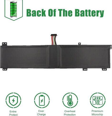 استبدال بطارية الكمبيوتر المحمول L19C4PC1 لجهاز Lenovo Legion 5P-15IMH05 5-15IMH05H 5-15ARH05 5-15ARH05H Series 5B10W86194 L19M4PC1 5B10W86192 L19C4PC0 5B10W86196 L19M4PC0 5B10W86195 15.4 فولت 80 وات في الساعة in Kuwait