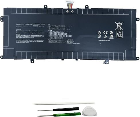 C41N1904 استبدال بطارية الكمبيوتر المحمول Asus ZenBook 14 UX425UA UM425IA UX425EA UX425JA 13 BX325JA UX325EA UX325JA UX325SA UM325SA UX363EA UX363JA S UX371 UX393 UX393EA UX371EA S14 S435 S435EA in Saudi Arabia