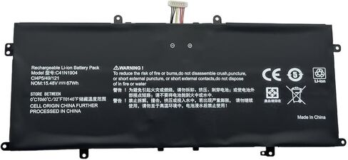 C41N1904 استبدال بطارية الكمبيوتر المحمول Asus ZenBook 14 UX425UA UM425IA UX425EA UX425JA 13 BX325JA UX325EA UX325JA UX325SA UM325SA UX363EA UX363JA S UX371 UX393 UX393EA UX371EA S14 S435 S435EA in Saudi Arabia