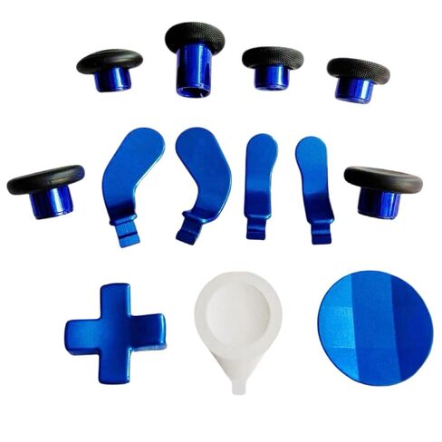 DigiKree 14 in 1 Metal Thumbsticks Accessories Kit for Xbox One Elite Series 2 Controller,Gaming Replacement Parts with Metal Mod 6 Swap Joystick, 4 Paddles, 2 D-Pads, 1 Tool,1 Bag (Gold) in Kuwait