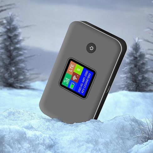 EBTOOLS 4G Mobile Hotspot، نقطة اتصال WiFi محمولة، تدعم 10 أجهزة متصلة، بطارية 3000mah، راوتر WiFi محمول 4G، 300Mbps، يدعم معظم البلدان، للسفر، المنزل in Saudi Arabia
