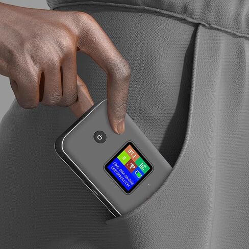 EBTOOLS 4G Mobile Hotspot، نقطة اتصال WiFi محمولة، تدعم 10 أجهزة متصلة، بطارية 3000mah، راوتر WiFi محمول 4G، 300Mbps، يدعم معظم البلدان، للسفر، المنزل in Saudi Arabia