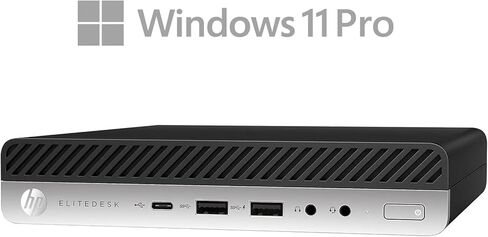 كمبيوتر مكتبي HP Elitedesk 800 G3 صغير عالي الأداء مع معالج Core i5-6500 بسرعة 3.2 جيجا هرتز-3.6 جيجا هرتز، وذاكرة وصول عشوائي DDR4 سعة 16 جيجا بايت، ومحرك أقراص SSD سعة 256 جيجا بايت، وUSB WiFi+BT، ولوحة مفاتيح وماوس، ونظام التشغيل Windows 11 Pro (متجدد) in Saudi Arabia